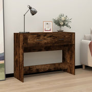 Konzolni stol boja hrasta 100x39x75 cm od konstruiranog drva