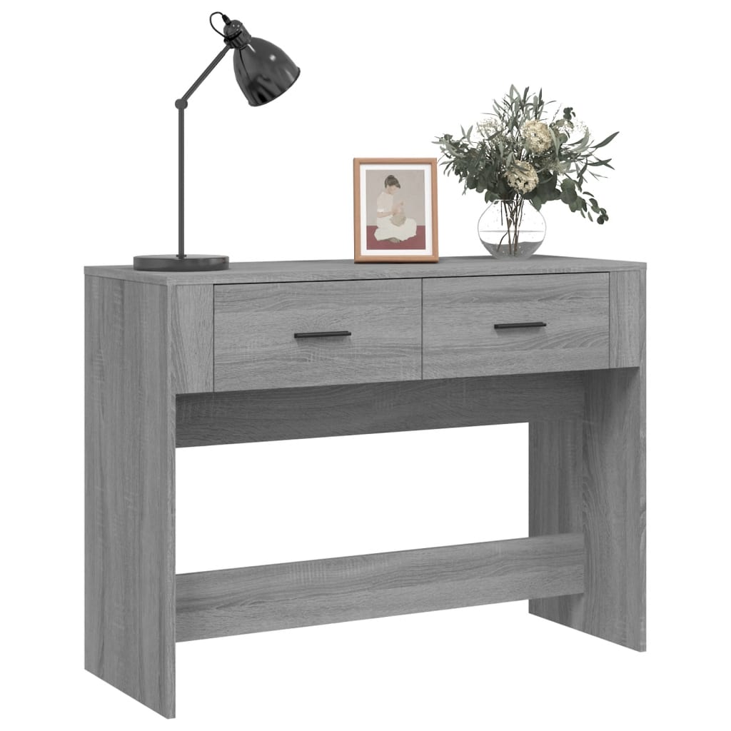 Konzolni stol boja hrasta sonome 100x39x75 cm konstruirano drvo