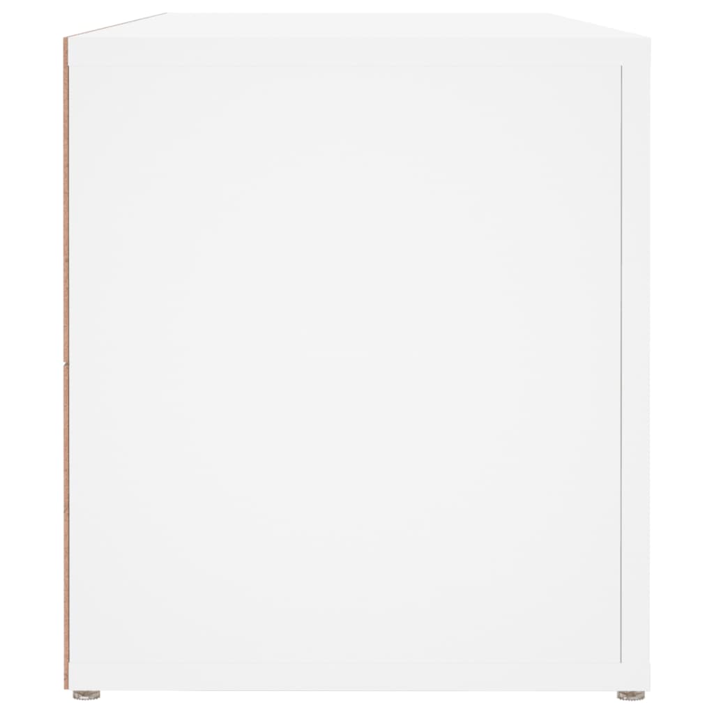 TV ormarić bijeli 100 x 31,5 x 35 cm od konstruiranog drva