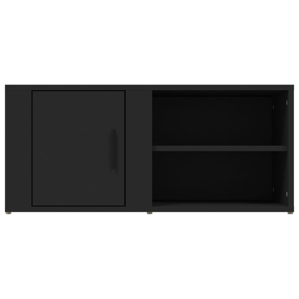 TV ormarići 2 kom crni 80 x 31,5 x 36 cm konstruirano drvo