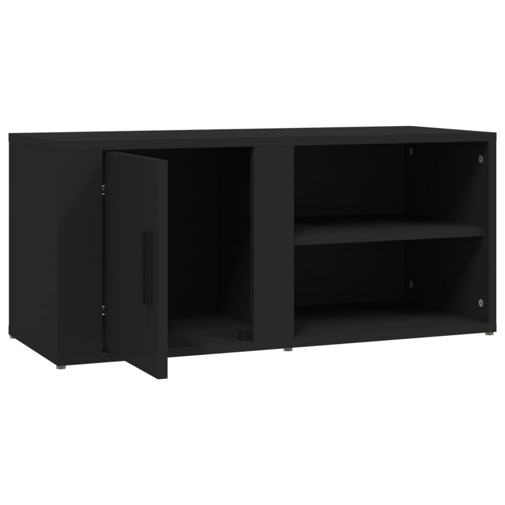 TV ormarići 2 kom crni 80 x 31,5 x 36 cm konstruirano drvo