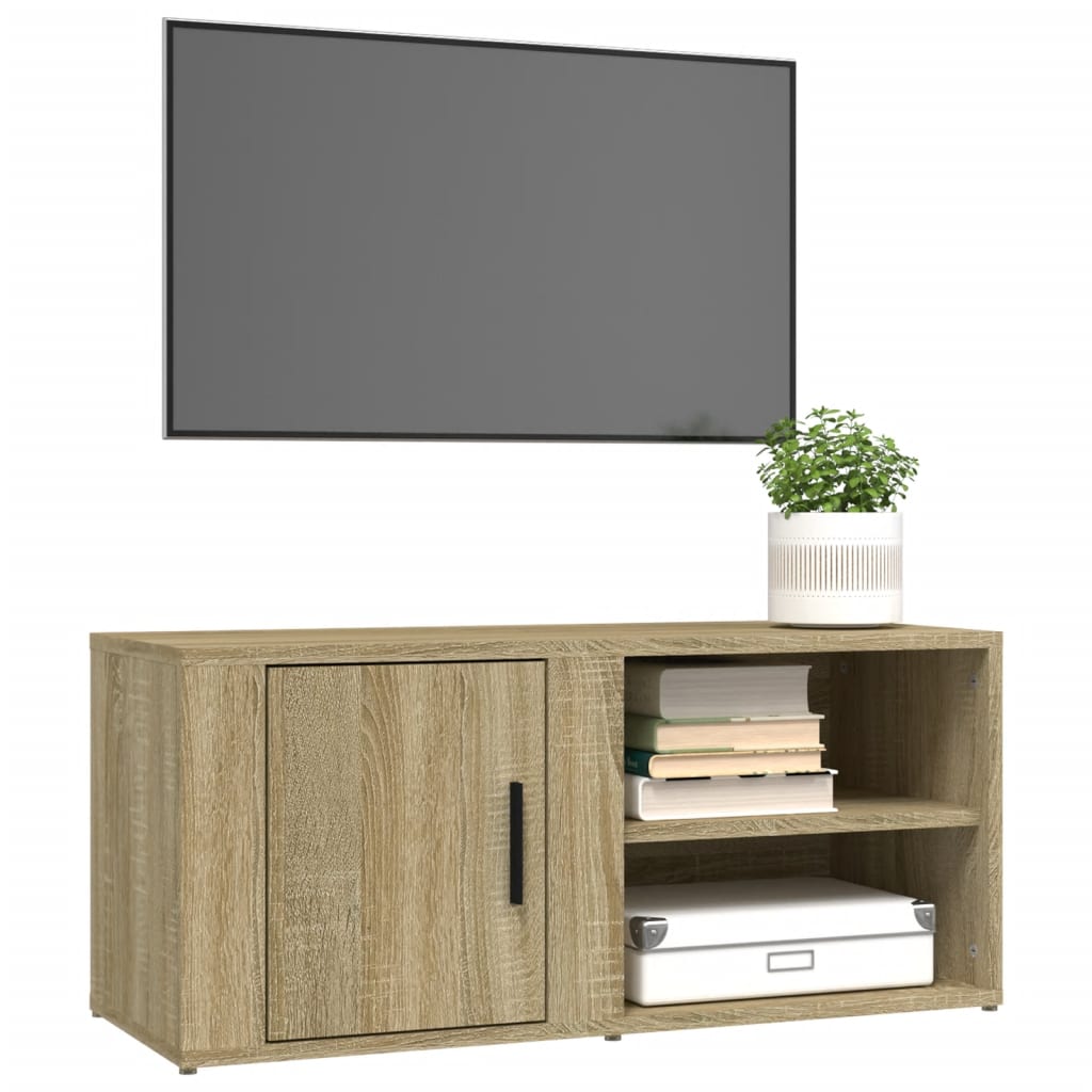 TV ormarići 2 kom boja hrasta sonome 80 x 31,5 x 36 cm drveni