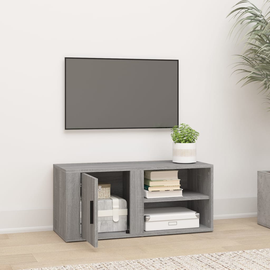 TV ormarić boja hrasta sonome 80x31,5x36 cm konstruirano drvo