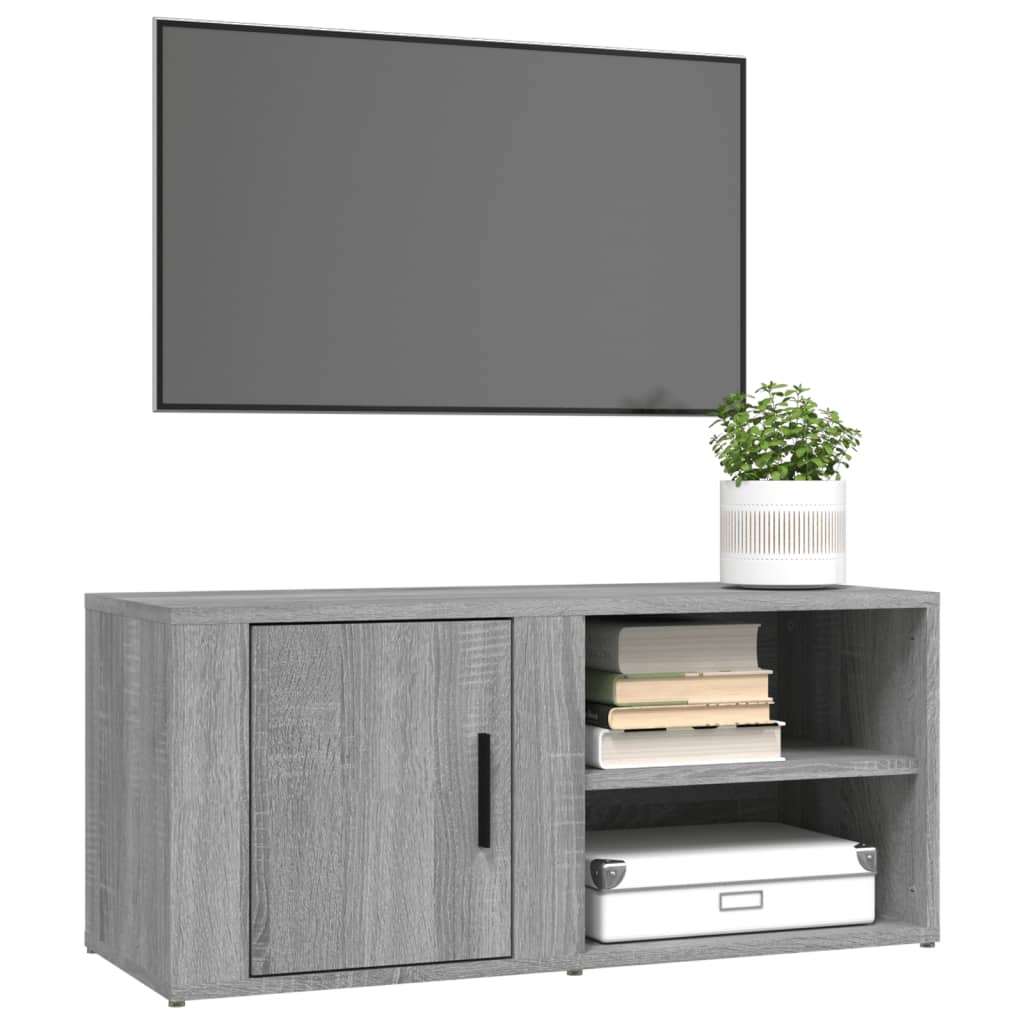 TV ormarići 2 kom boja sivog hrasta sonome 80x31,5x36 cm drveni