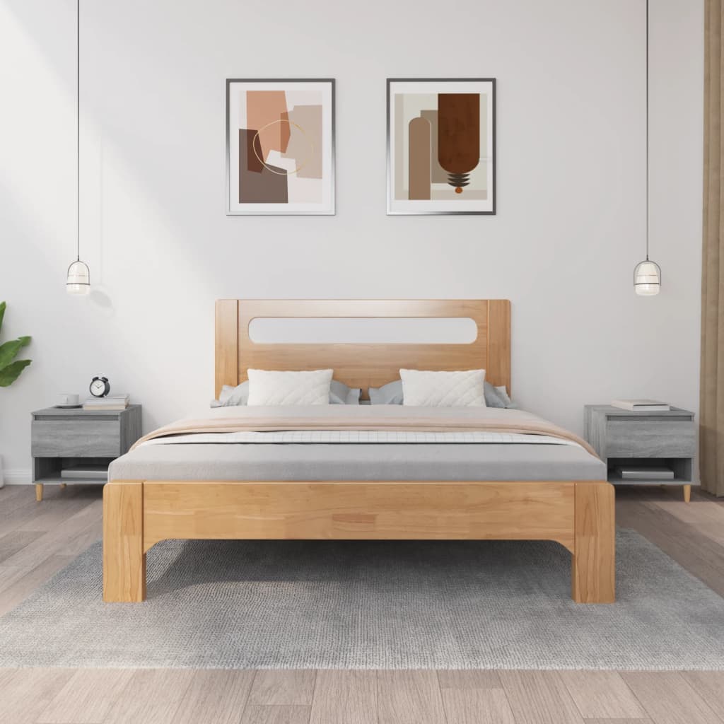 Noćni ormarići 2 kom boja hrasta 50x46x50cm konstruirano drvo