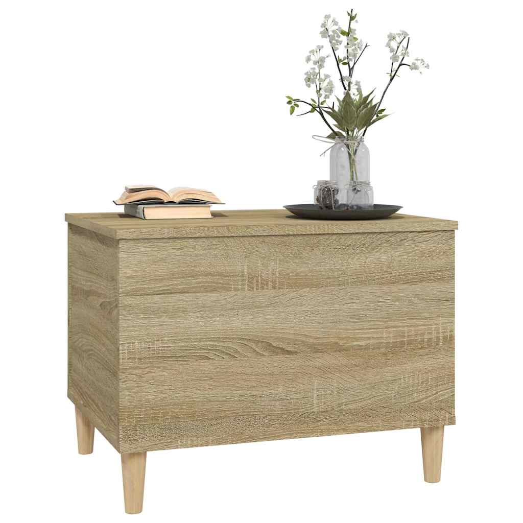 Stolić za kavu boja hrasta 60 x 44,5 x 45 cm konstruirano drvo