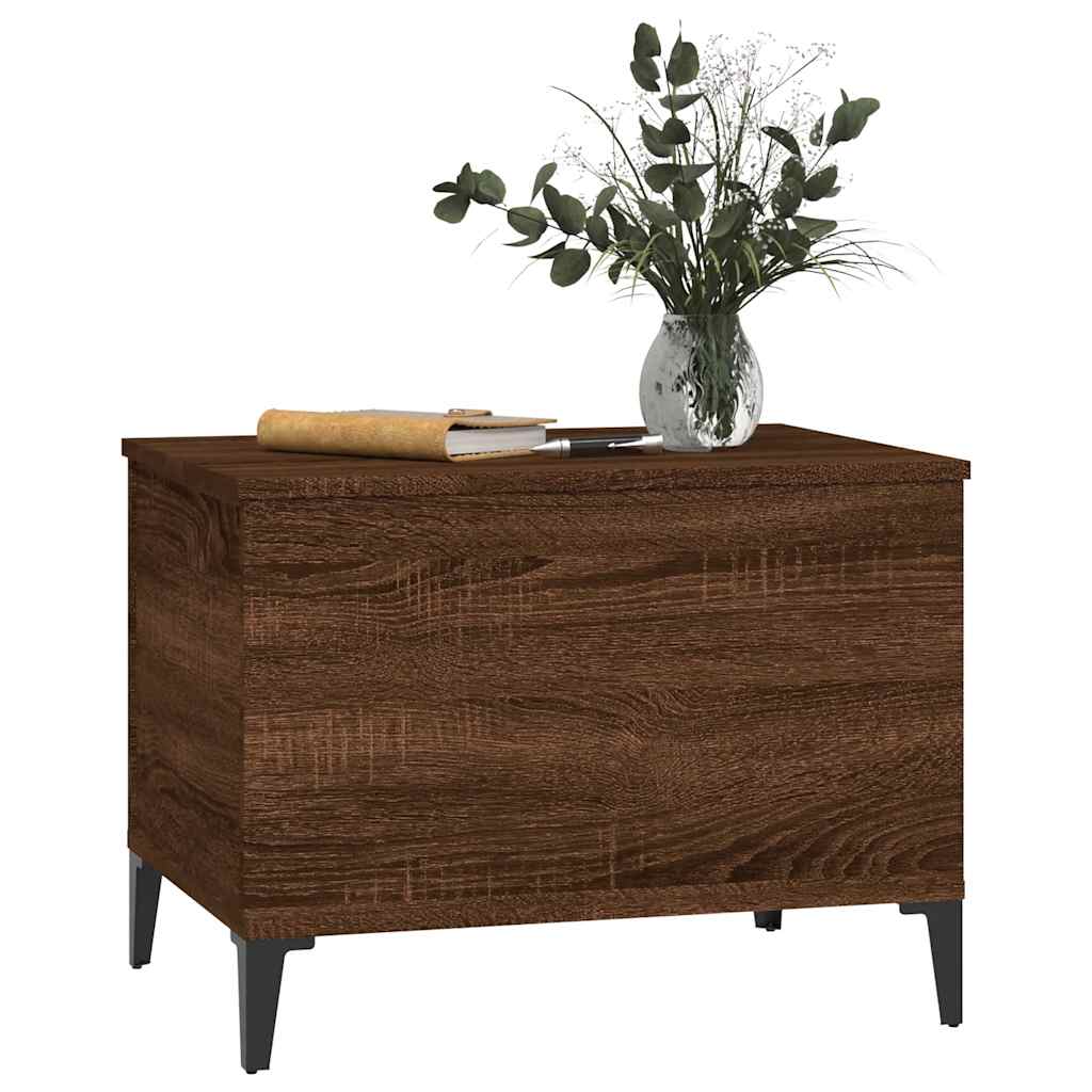 Stolić za kavu Smeđi hrasta 60 x 44,5 x 45 cm konstruirano drvo