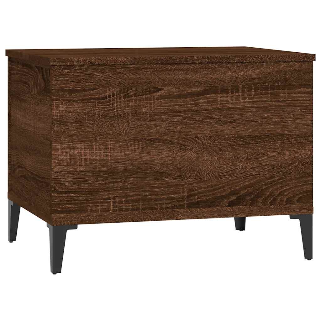 Stolić za kavu Smeđi hrasta 60 x 44,5 x 45 cm konstruirano drvo