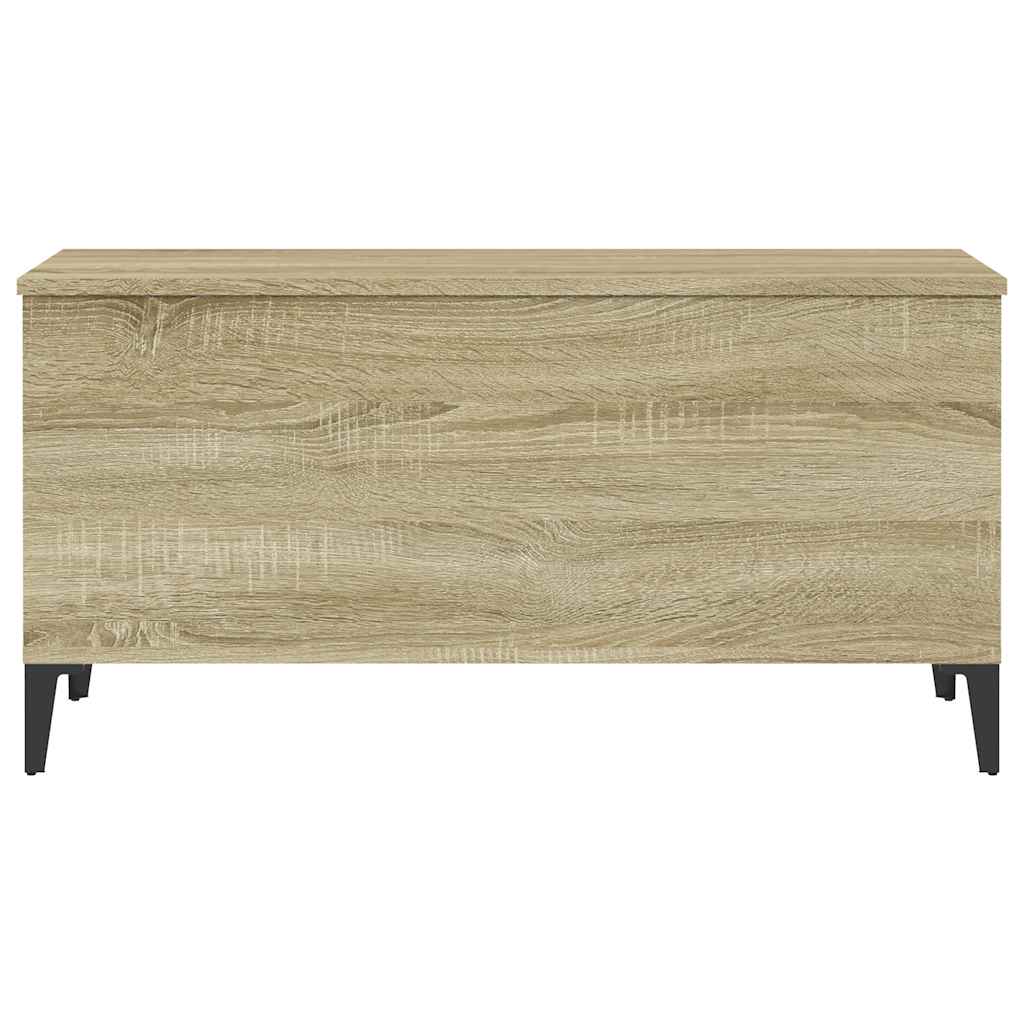 Stolić za kavu boja hrasta 90 x 44,5 x 45 cm konstruirano drvo