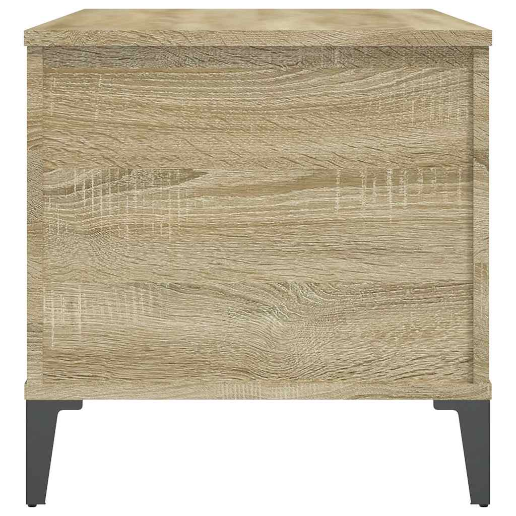 Stolić za kavu boja hrasta 90 x 44,5 x 45 cm konstruirano drvo