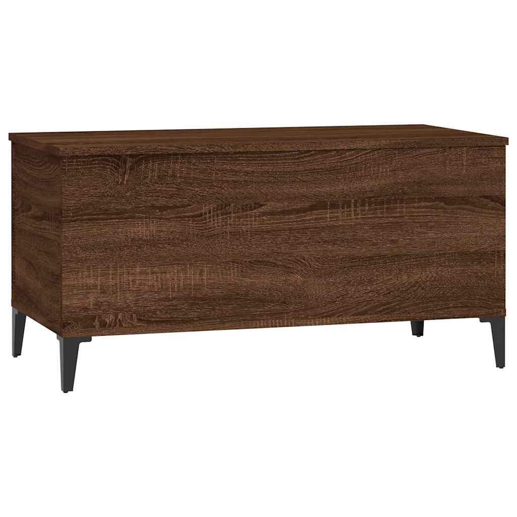 Stolić za kavu boja hrasta 90 x 44,5 x 45 cm konstruirano drvo