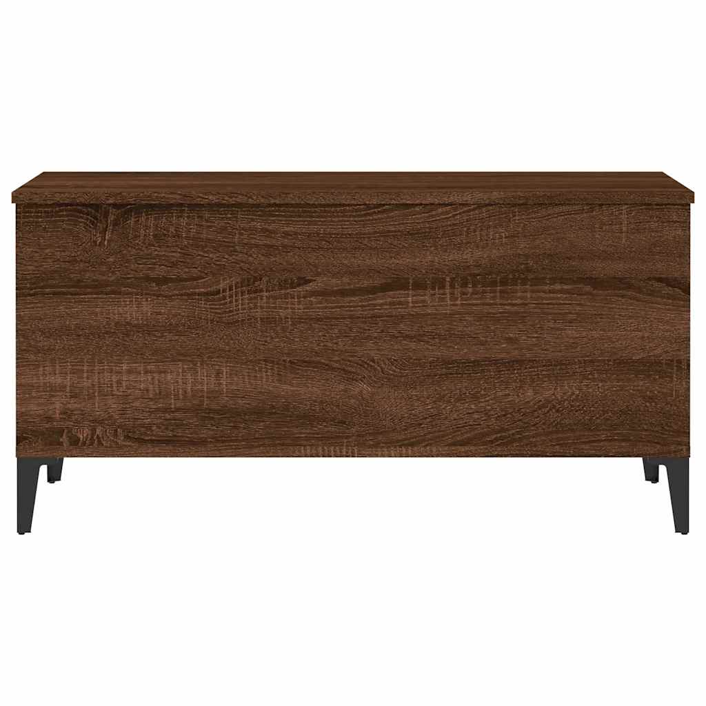 Stolić za kavu boja hrasta 90 x 44,5 x 45 cm konstruirano drvo