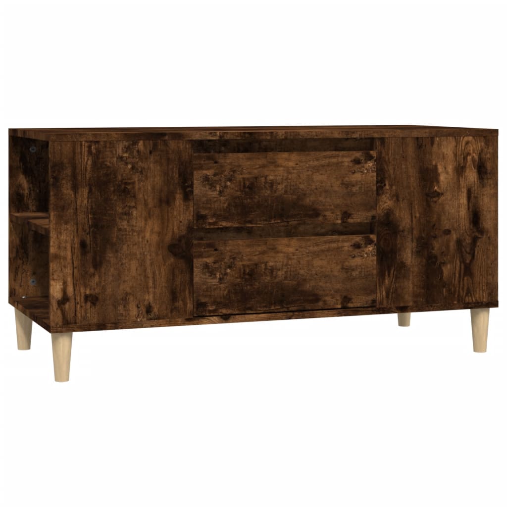 TV ormarić boja hrasta 102x44,5x50 cm konstruirano drvo