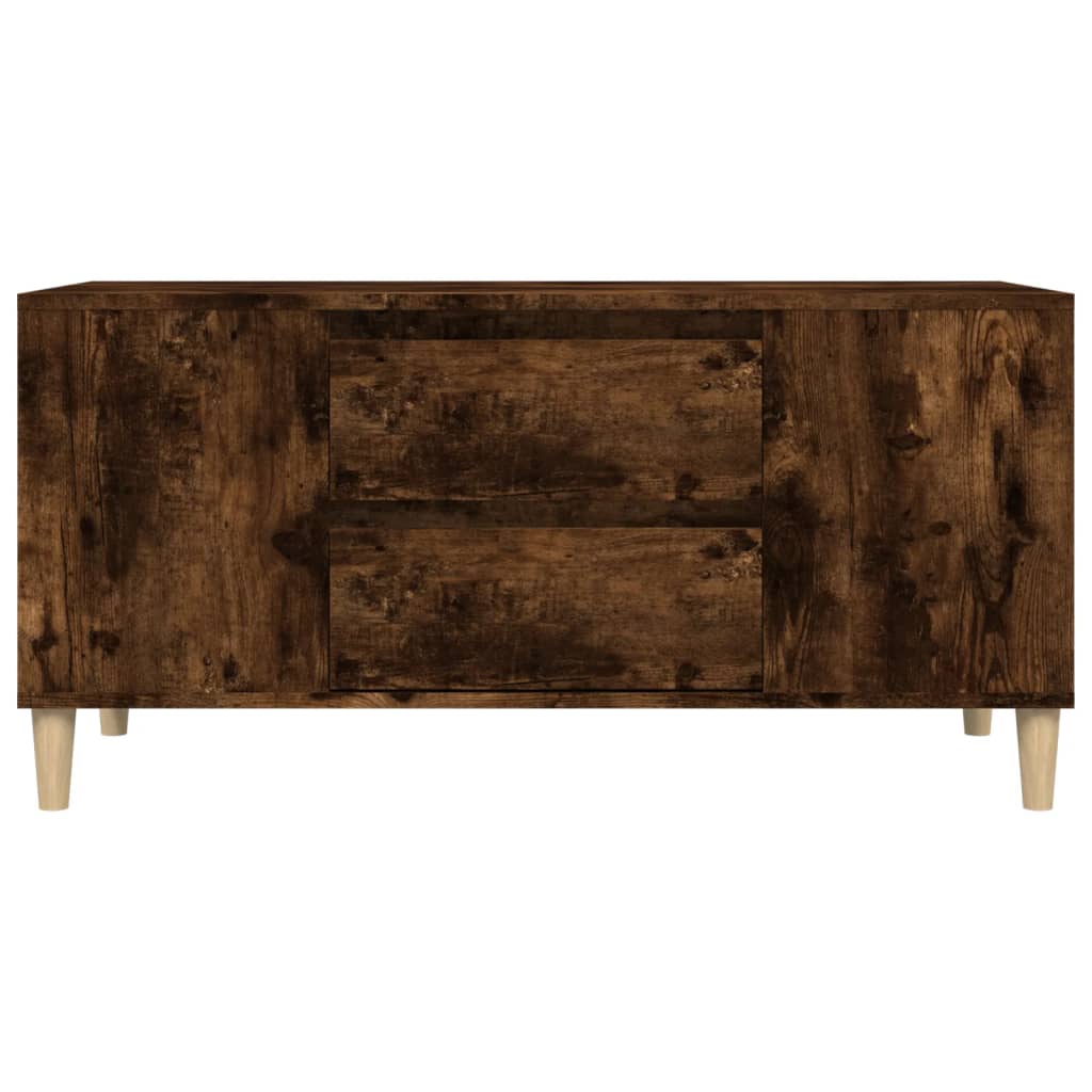TV ormarić boja hrasta 102x44,5x50 cm konstruirano drvo