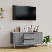 TV ormarić boja sivog sonome 102x44,5x50 cm konstruirano drvo