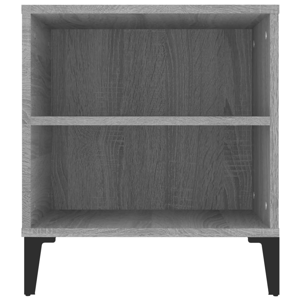 TV ormarić boja sivog sonome 102x44,5x50 cm konstruirano drvo