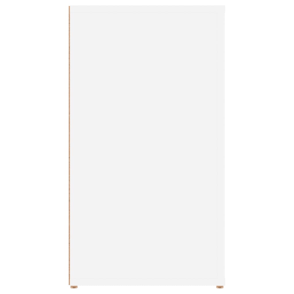 Komoda bijela 100 x 33 x 59,5 cm od konstruiranog drva