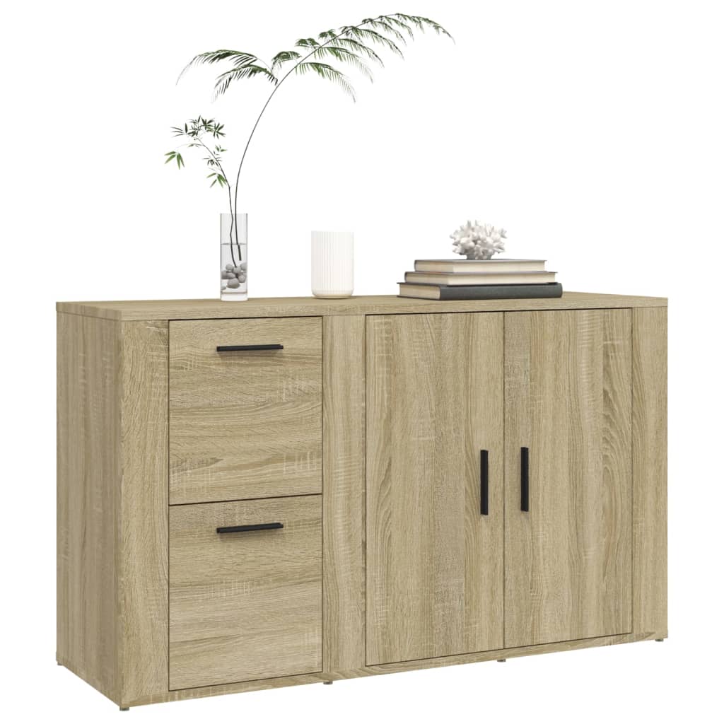 Komoda boja hrasta sonome 100x33x59,5 cm od konstruiranog drva