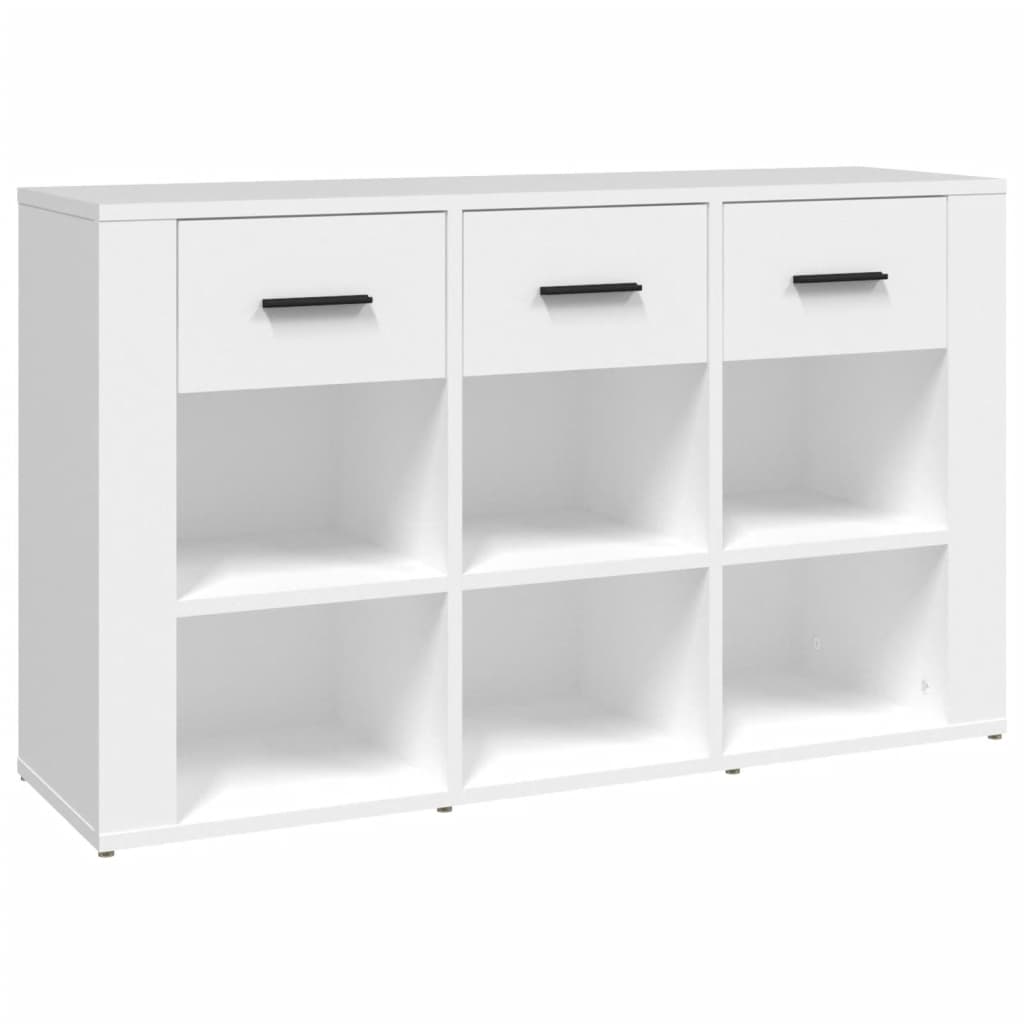 Komoda bijela 100 x 30 x 59,5 cm od konstruiranog drva