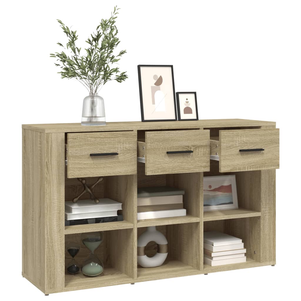 Komoda boja hrasta sonome 100 x 30 x 59,5 cm konstruirano drvo