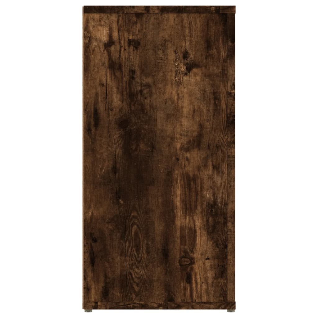 Komoda boja dimljenog hrasta 100x30x59,5 cm konstruirano drvo
