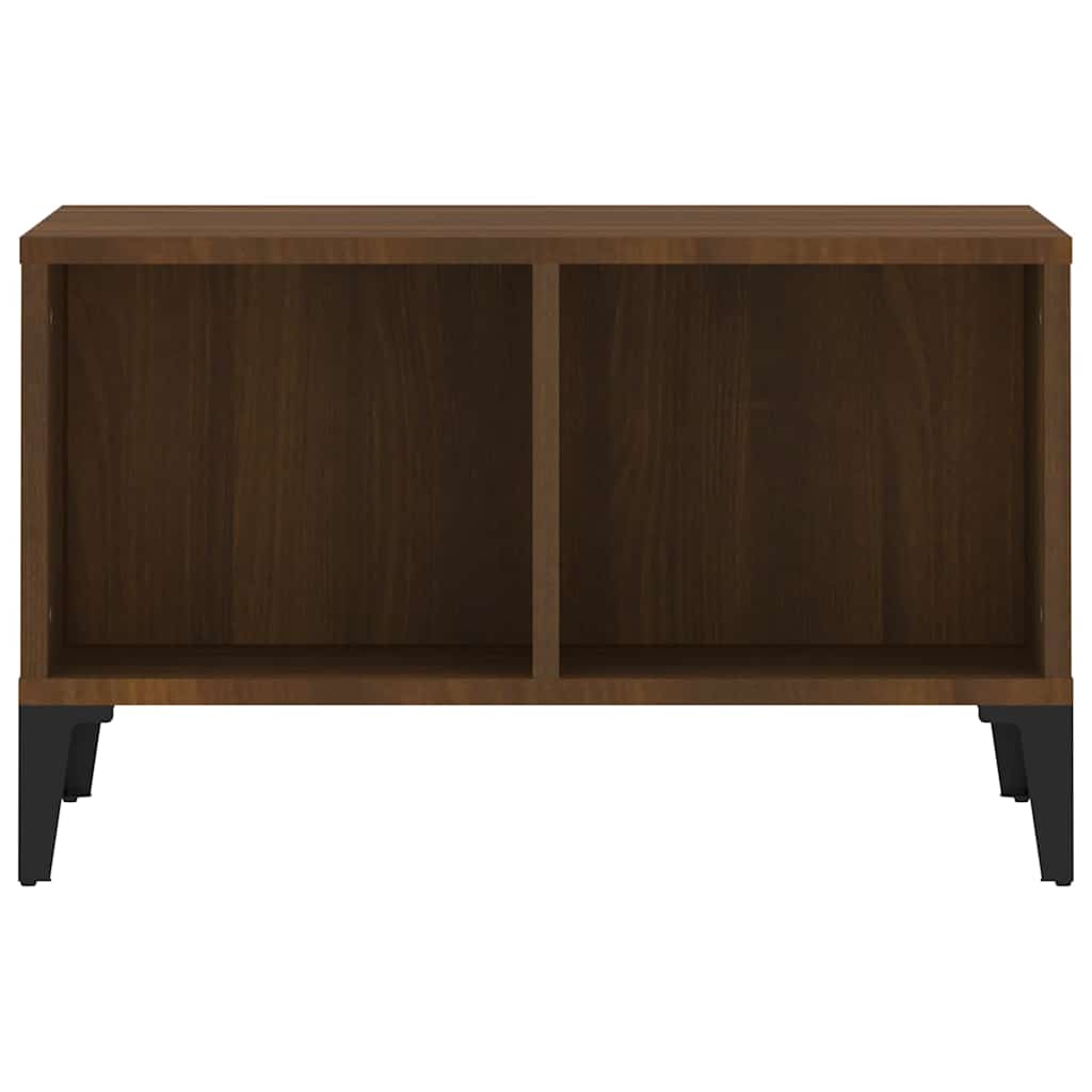 Stolić za kavu Smeđa hrasta 60x50x36,5 cm konstruirano drvo