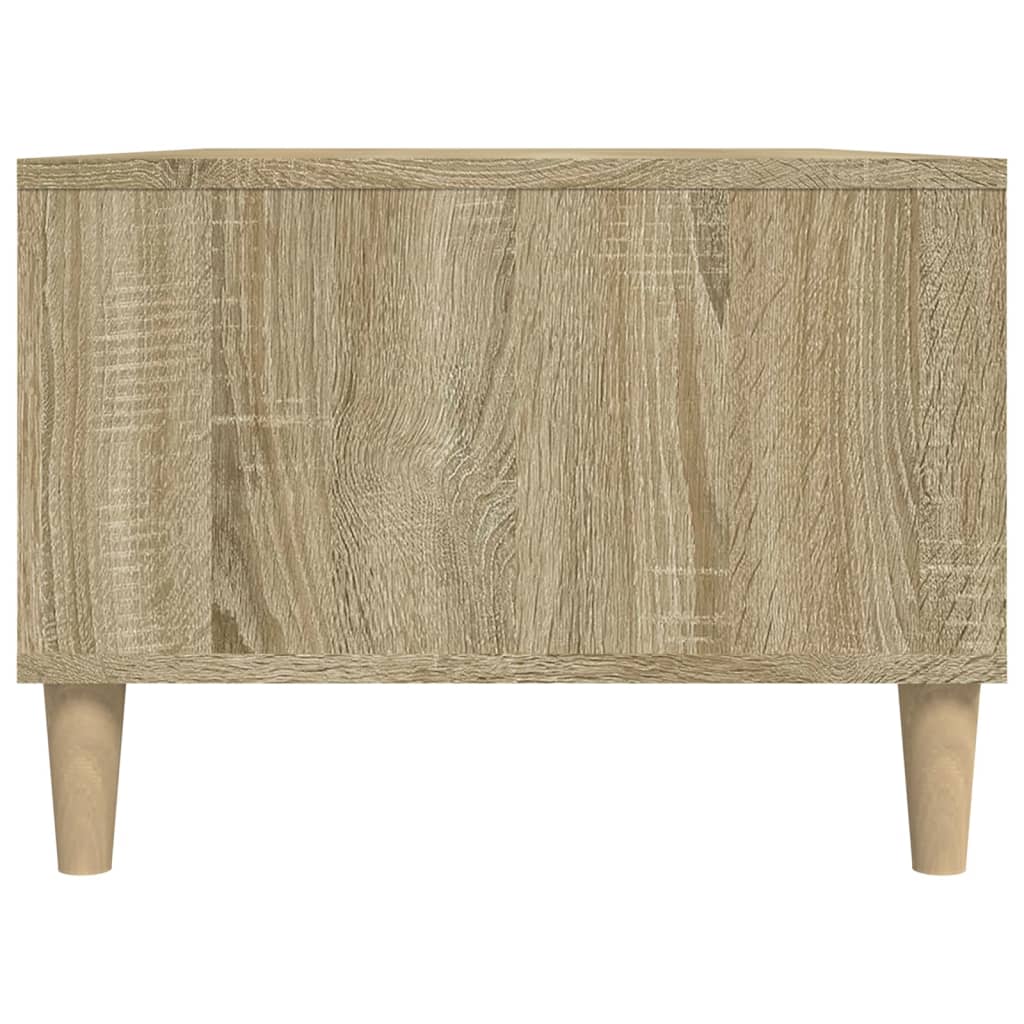 Stolić za kavu boja hrasta 90x50x36,5 cm konstruirano drvo