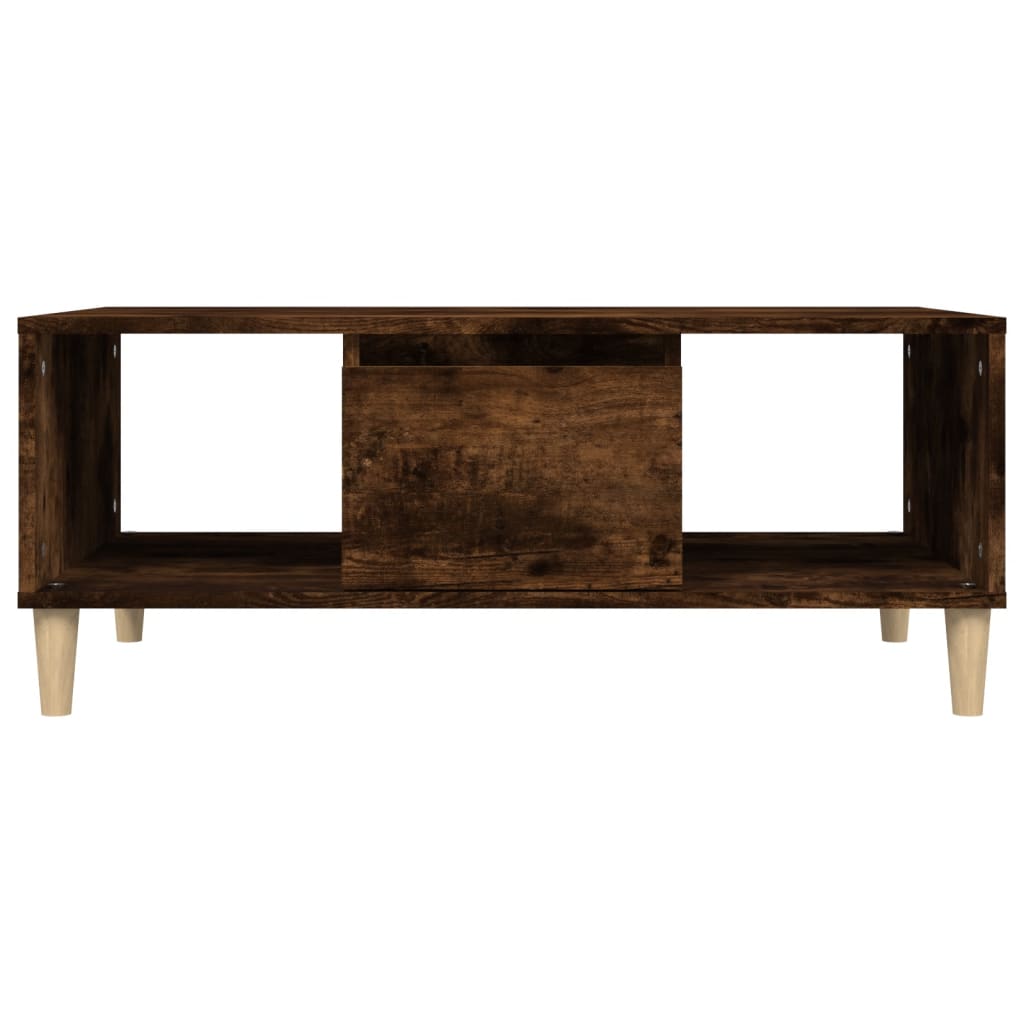 Stolić za kavu boja hrasta 90x50x36,5 cm konstruirano drvo