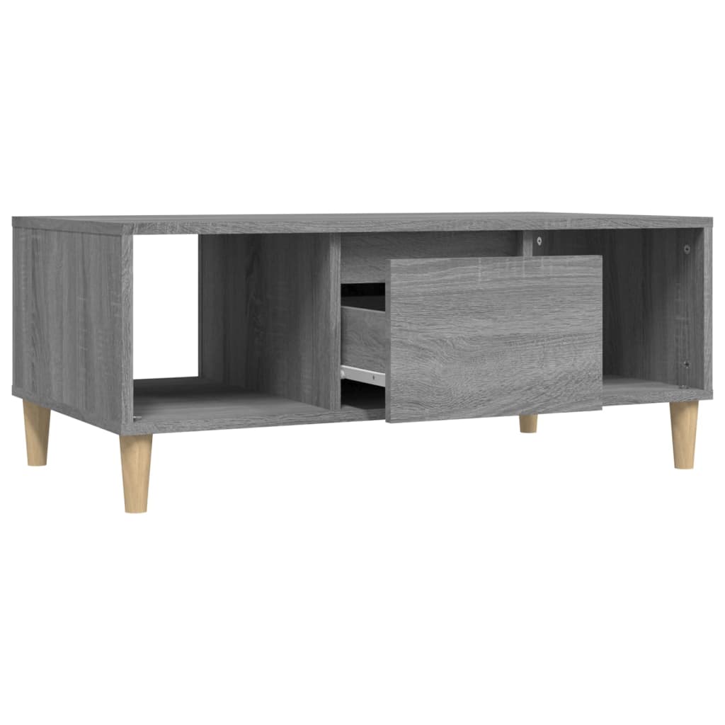 Stolić za kavu boja sivog hrasta 90x50x36,5cm konstruirano drvo