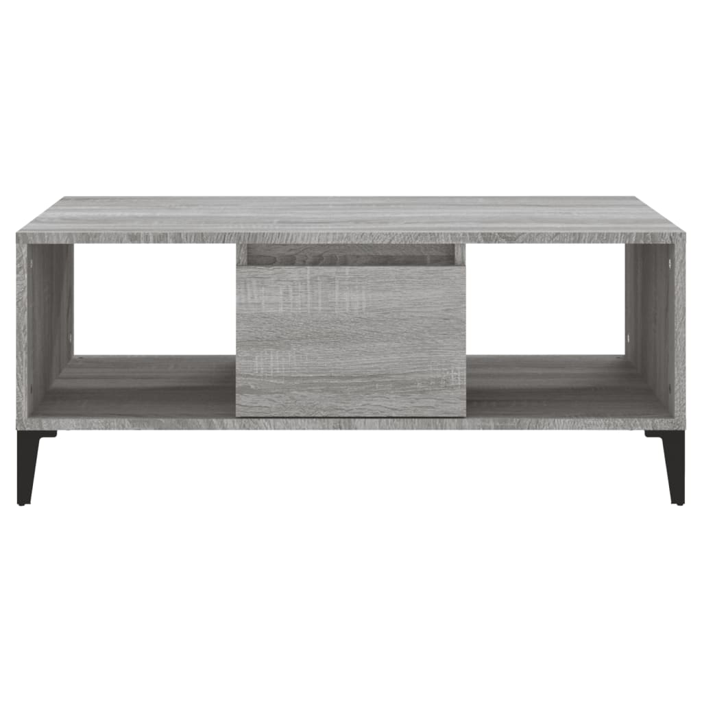 Stolić za kavu boja sivog hrasta 90x50x36,5cm konstruirano drvo