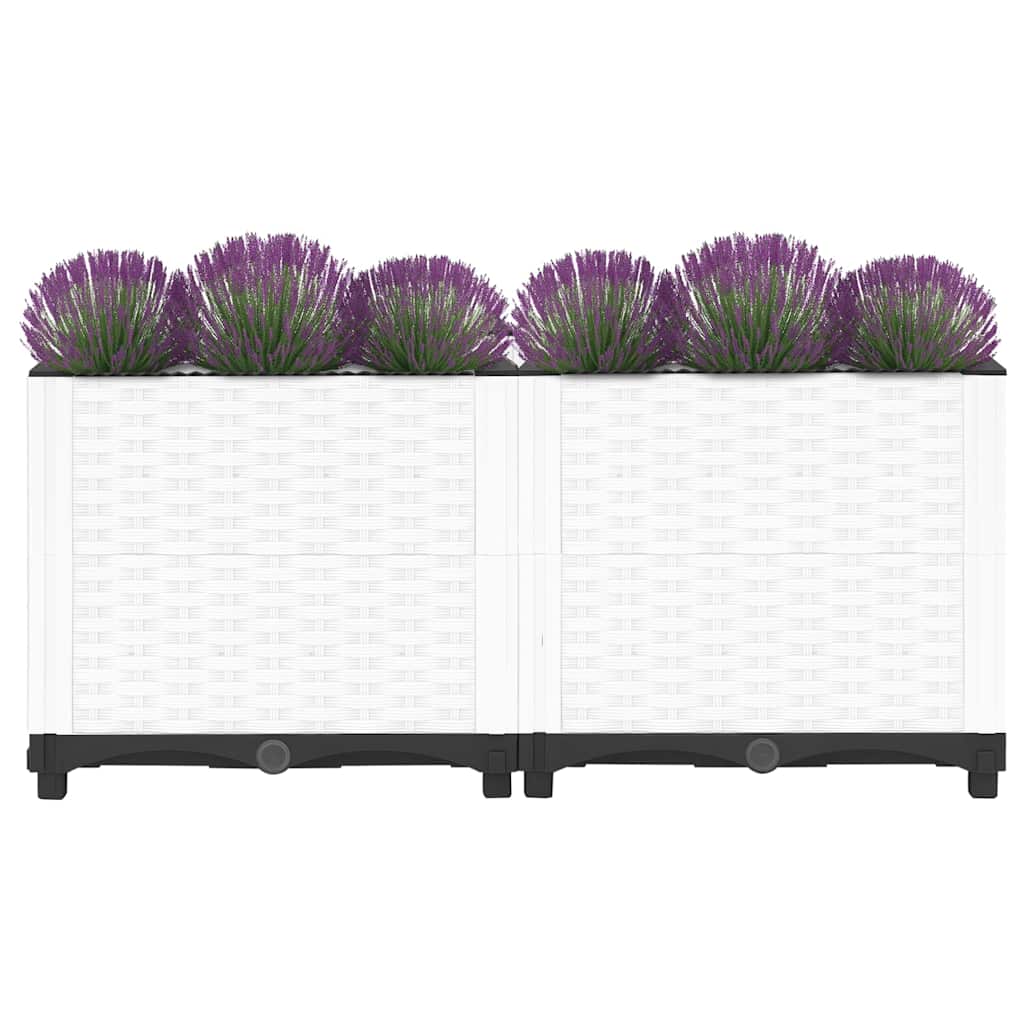 Povišena gredica 80x40x38 cm od polipropilena