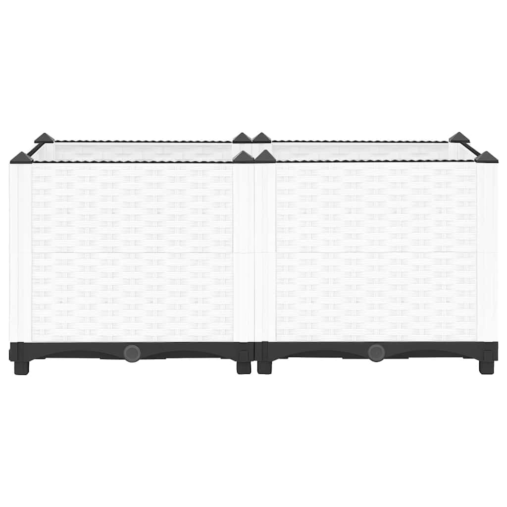 Povišena gredica 80x40x38 cm od polipropilena