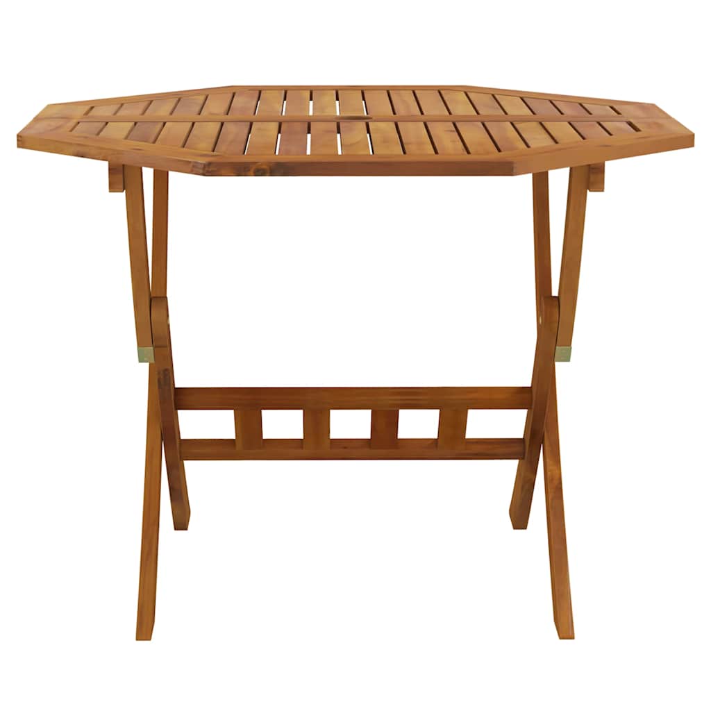 Sklopivi vrtni stol 90 x 75 cm od masivnog bagremovog drva