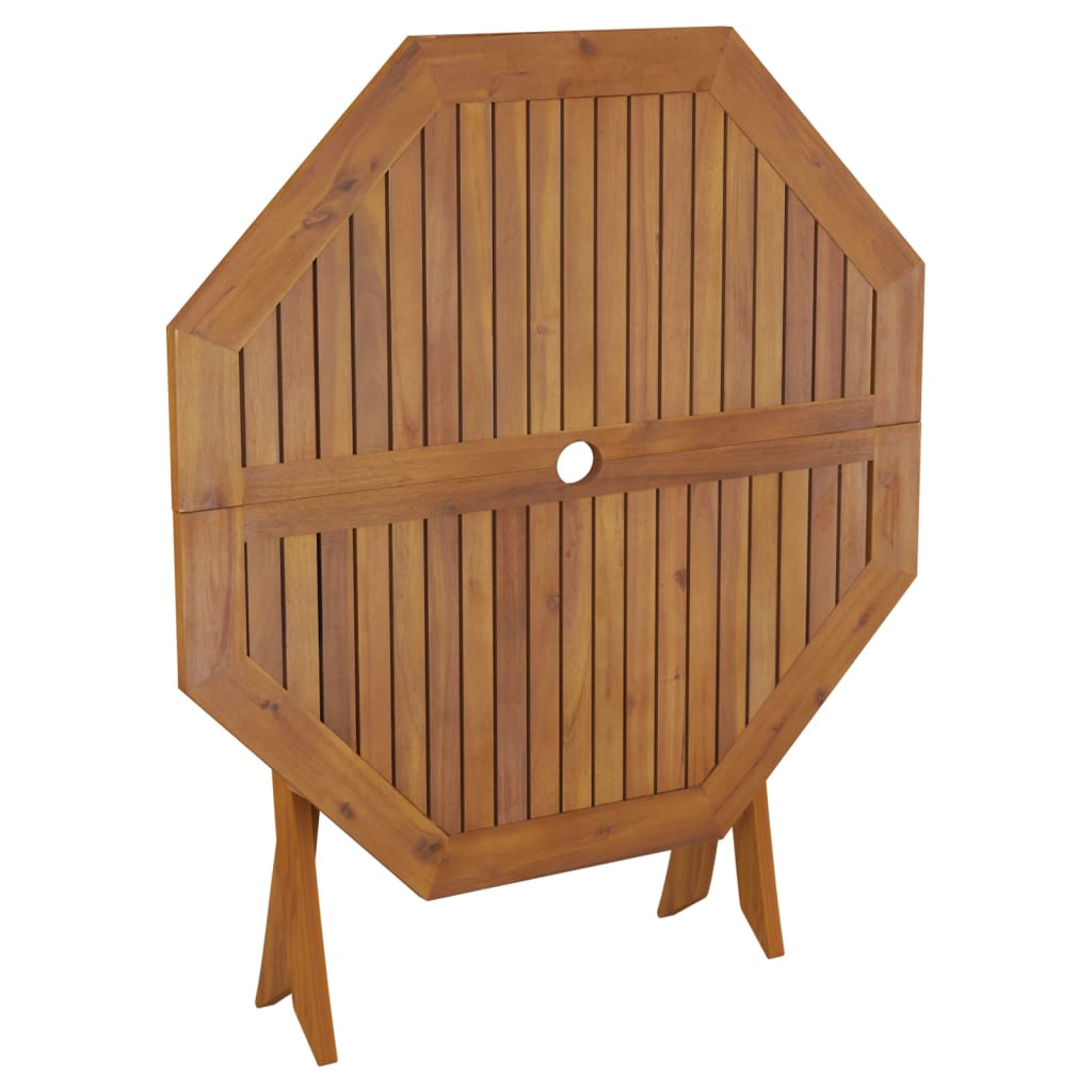 Sklopivi vrtni stol 90 x 75 cm od masivnog bagremovog drva