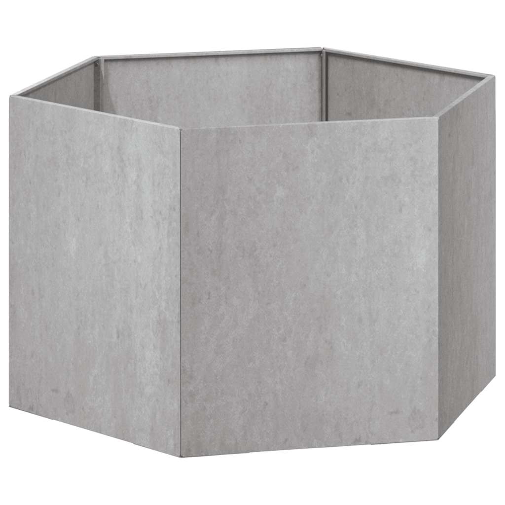 Sadilica boja hrđe 60 x 60 x 45 cm od čelika COR-TEN