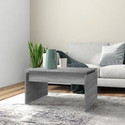 Stolić za kavu boja sivog hrasta 68x50x38 cm konstruirano drvo
