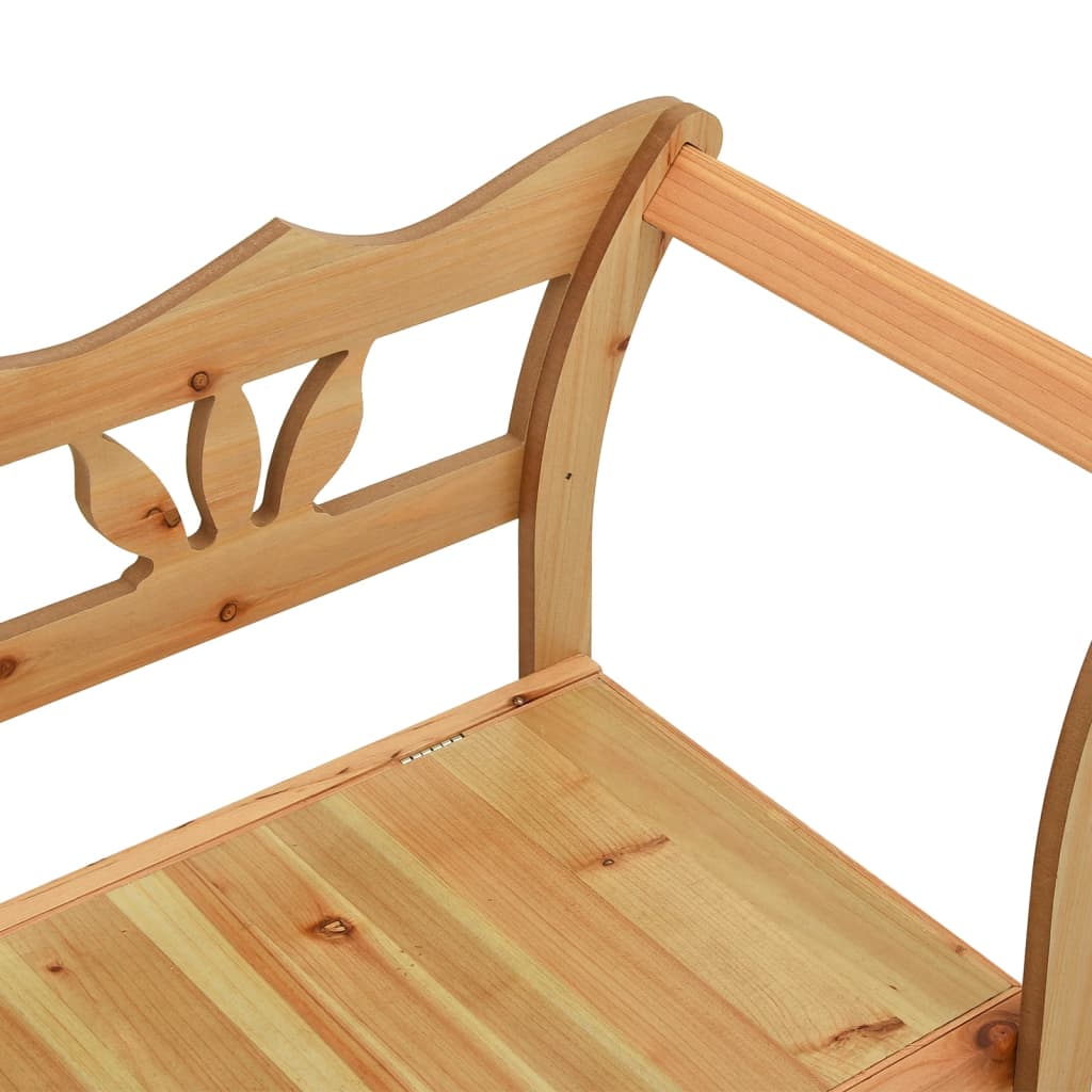 Klupa 107 x 45 x 75,5 cm od masivne jelovine