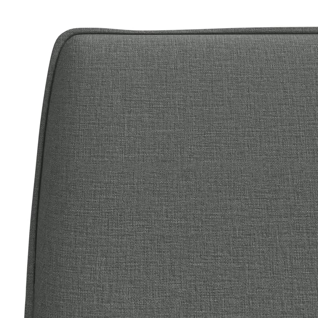 Klupa tamnosiva 100 x 75 x 76 cm od tkanine