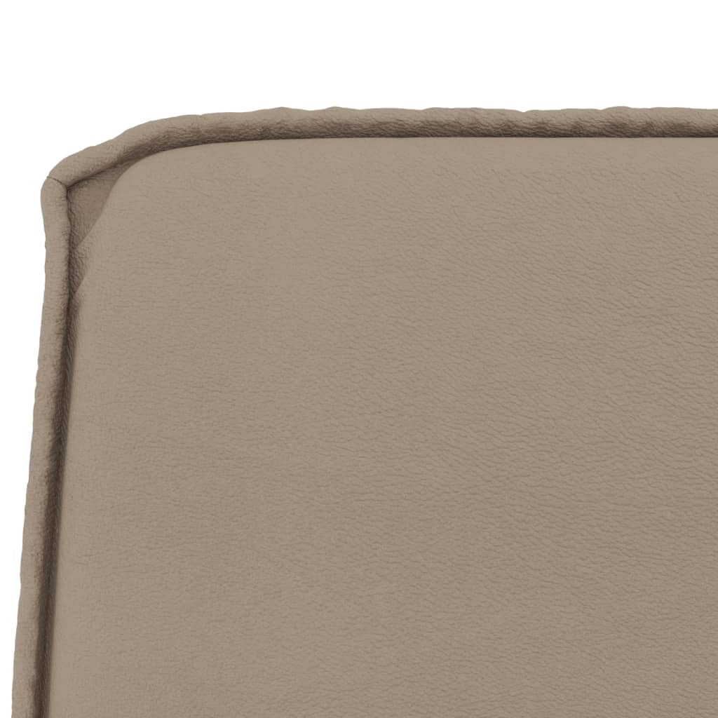 Klupa boja cappuccina 100 x 75 x 76 cm od umjetne kože