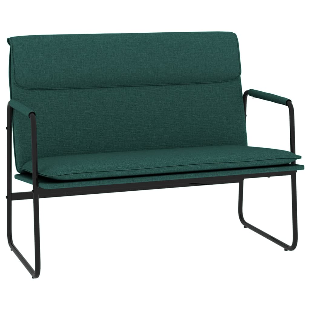 Klupa Tamnozelena 100 x 64 x 80 cm od tkanine