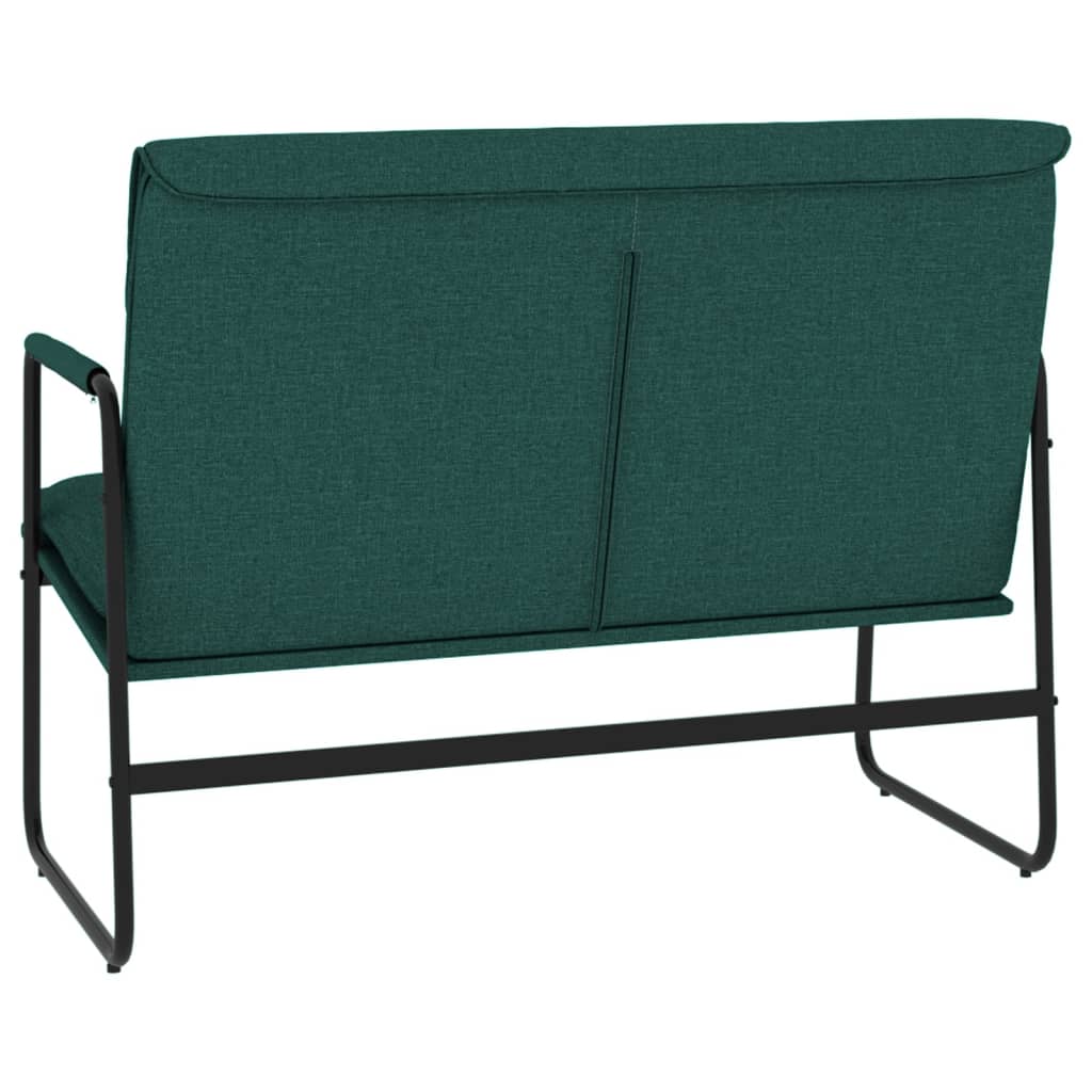 Klupa Tamnozelena 100 x 64 x 80 cm od tkanine