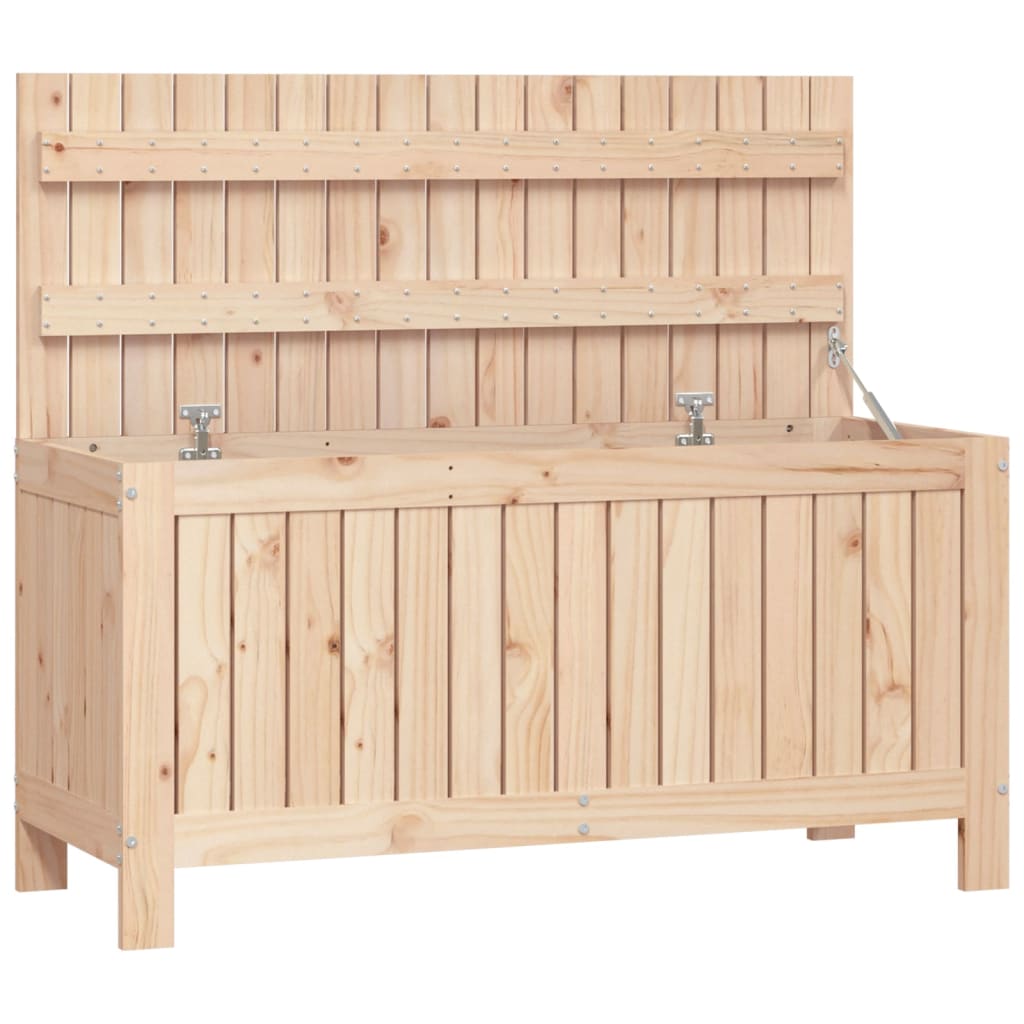 Vrtna kutija za pohranu 108 x 42,5 x 54 cm od masivne borovine