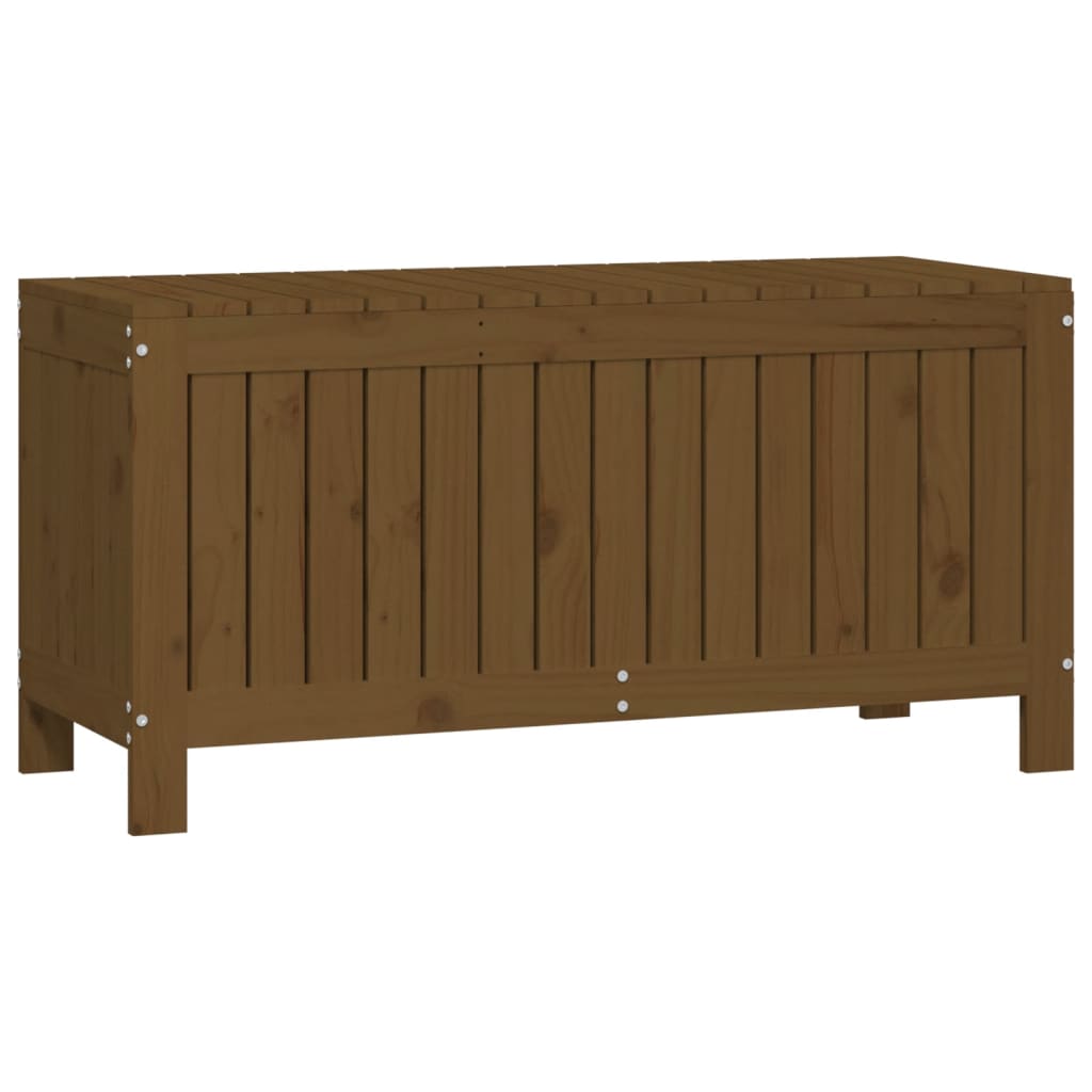 Vrtna kutija za pohranu boja meda 108x42,5x54 cm od borovine