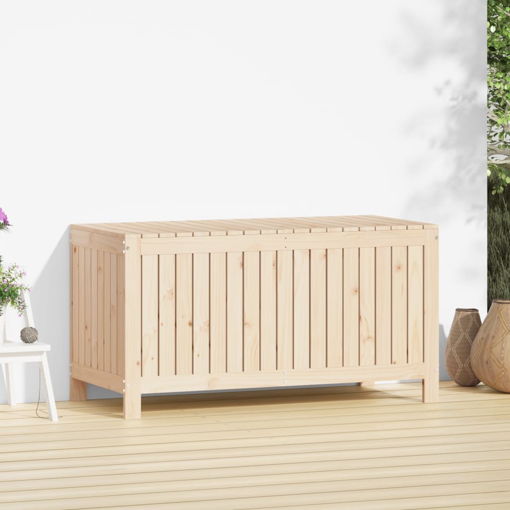 Vrtna kutija za pohranu 121x55x64 cm od masivne borovine