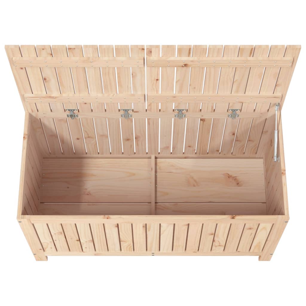 Vrtna kutija za pohranu 121x55x64 cm od masivne borovine