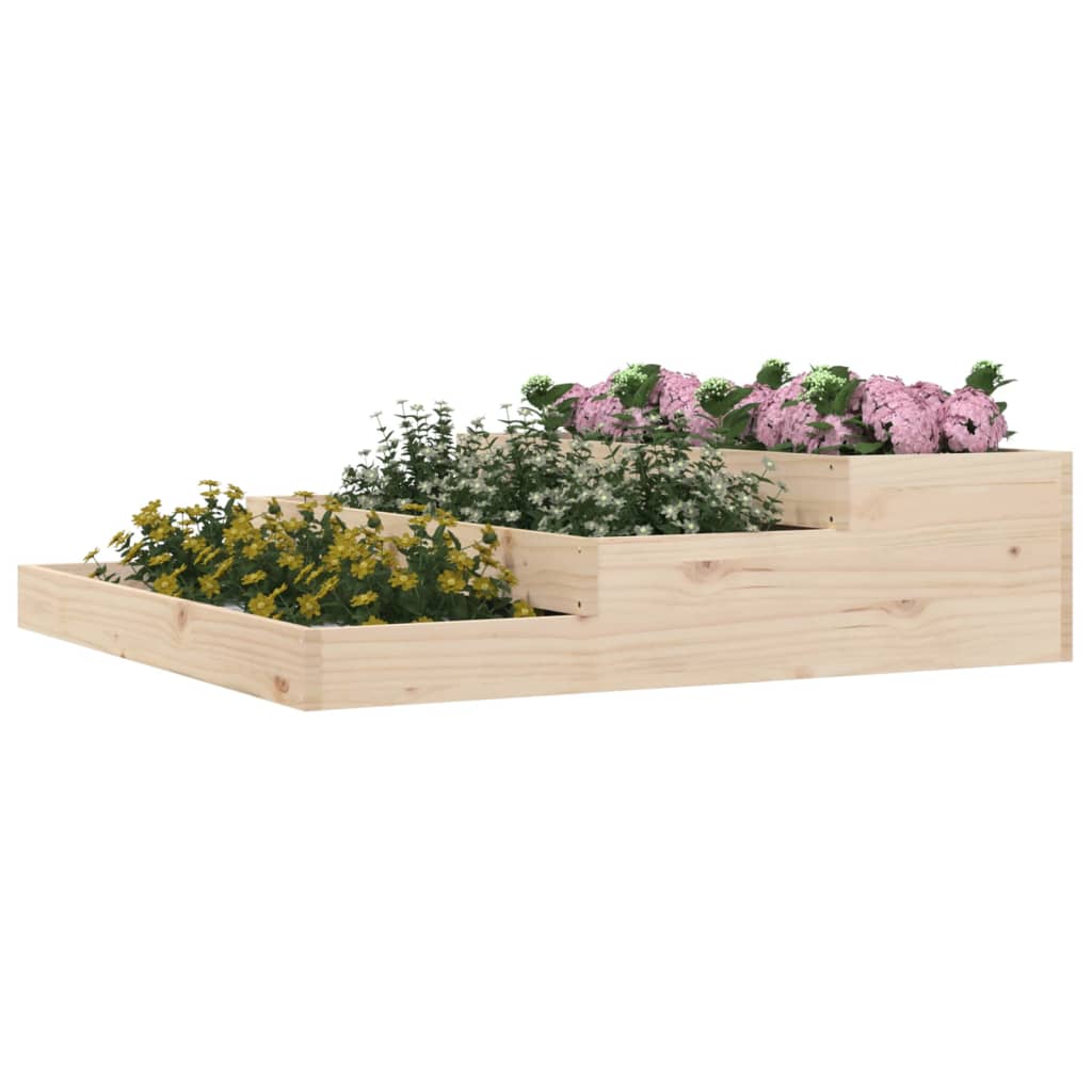 Sadilica 107x107x27 cm od masivne borovine