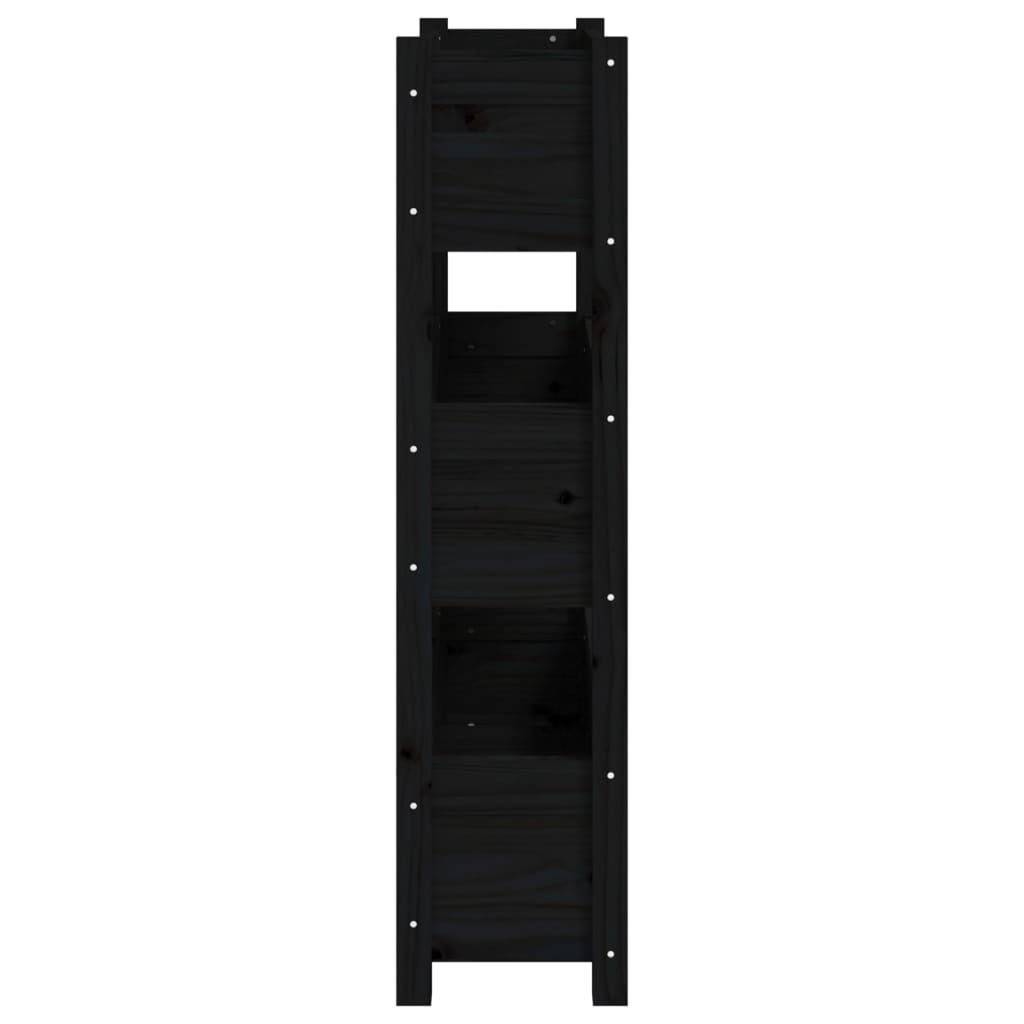 Sadilica crna 77 x 25 x 104,5 cm od masivne borovine