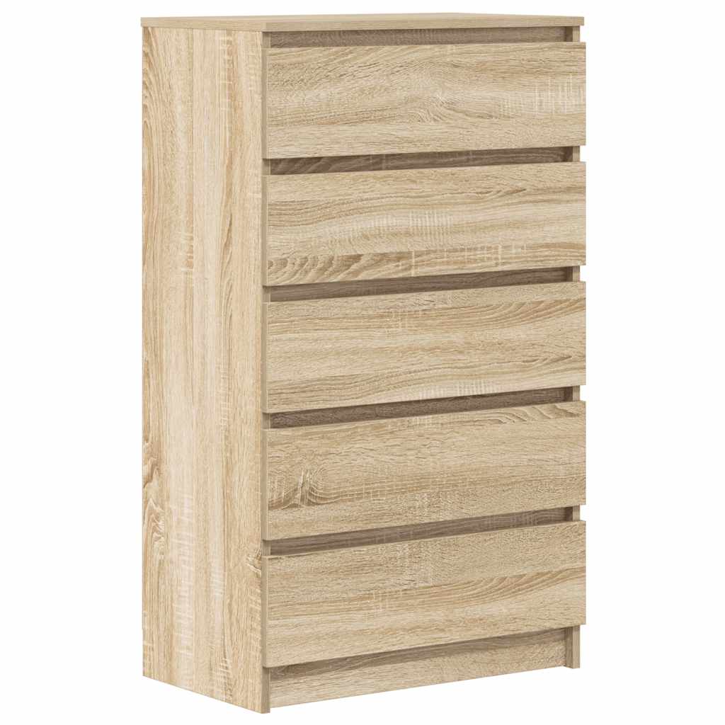 Ladičar boja hrasta sonome 60 x 36 x 103 cm konstruirano drvo