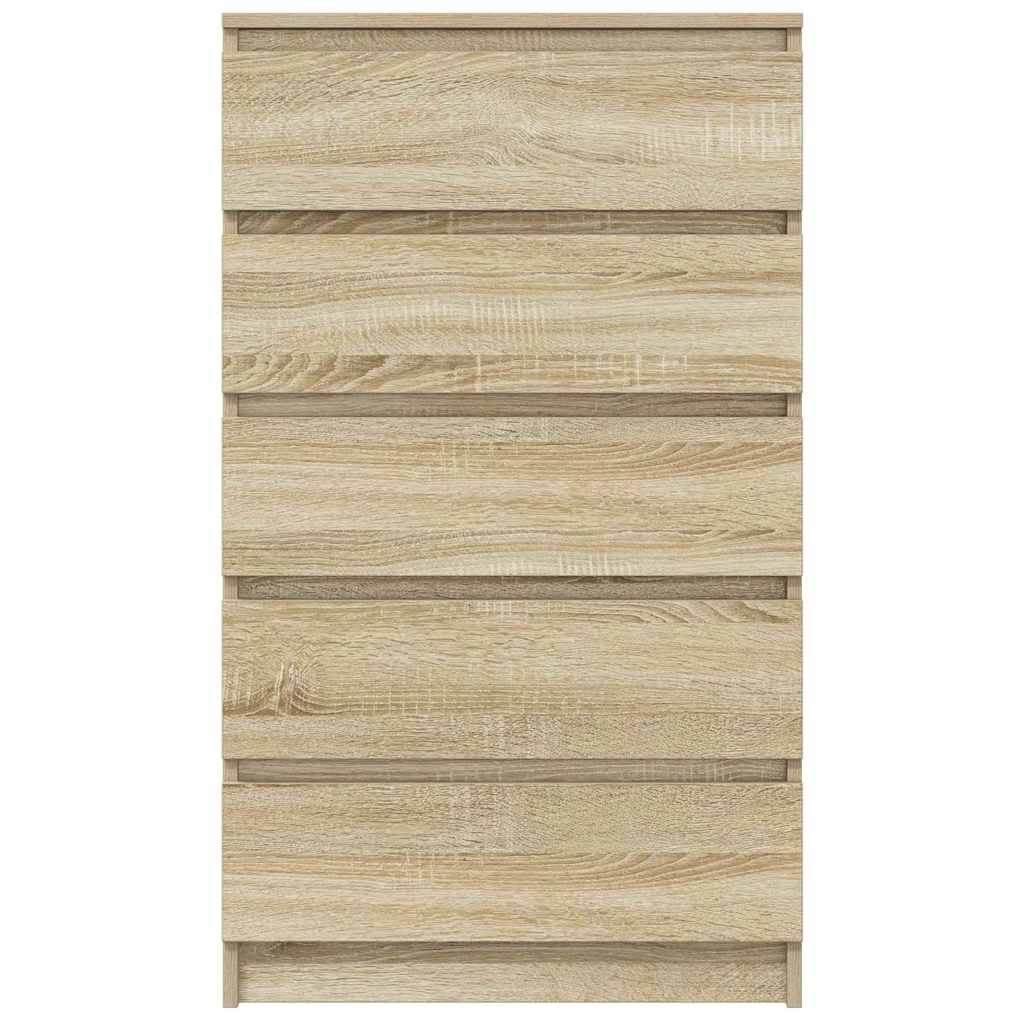 Ladičar boja hrasta sonome 60 x 36 x 103 cm konstruirano drvo