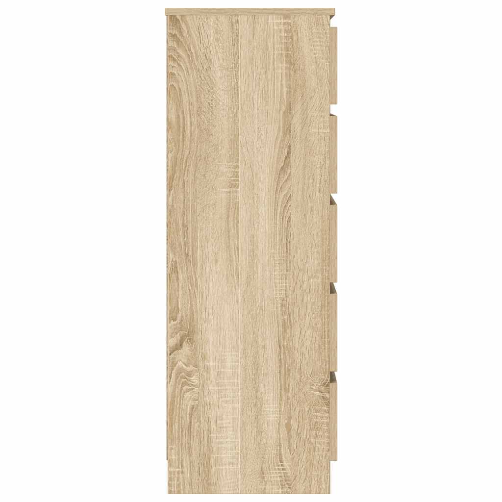 Ladičar boja hrasta sonome 60 x 36 x 103 cm konstruirano drvo